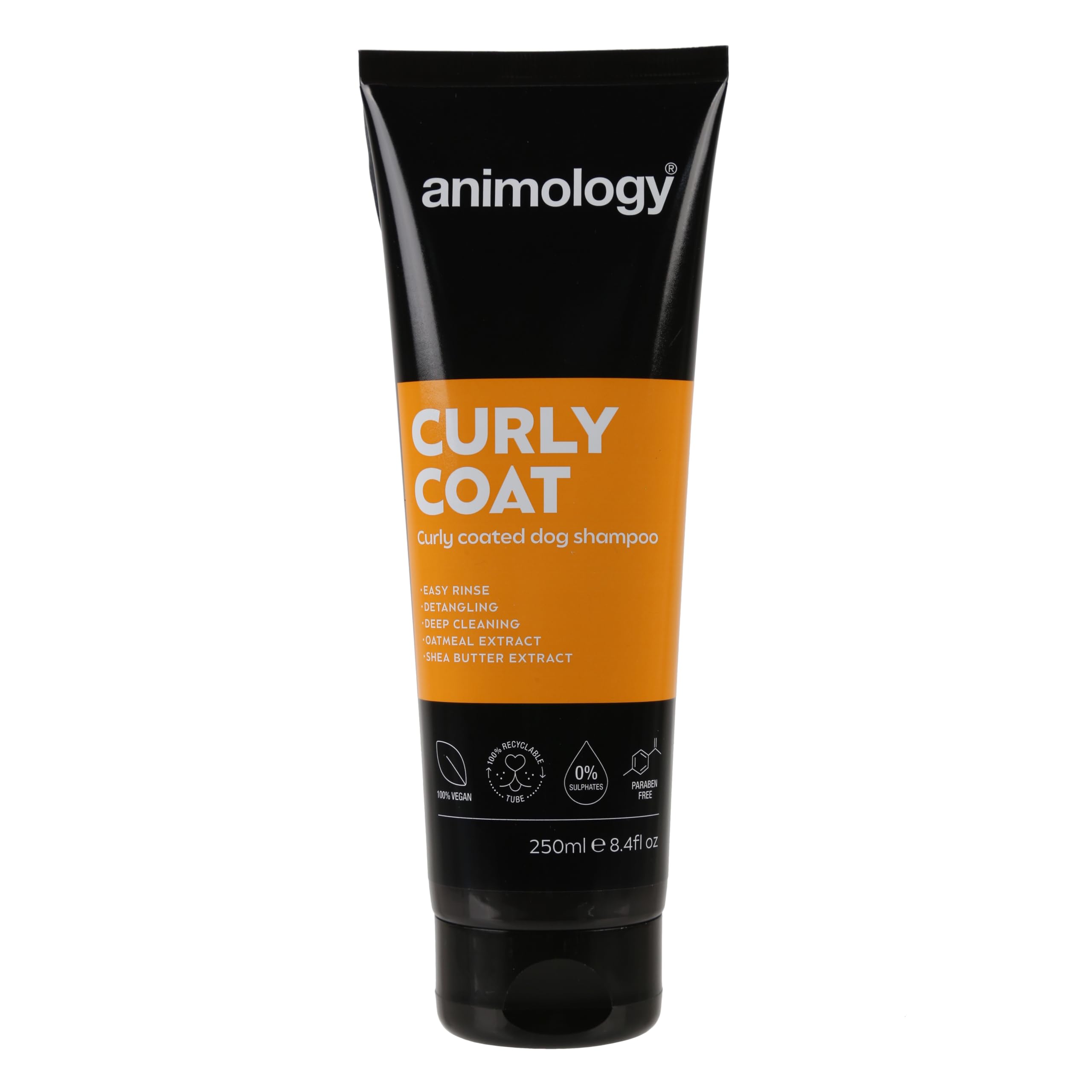 Animology Curly Coat Dog Shampoo, 250ml (Pack of 1)