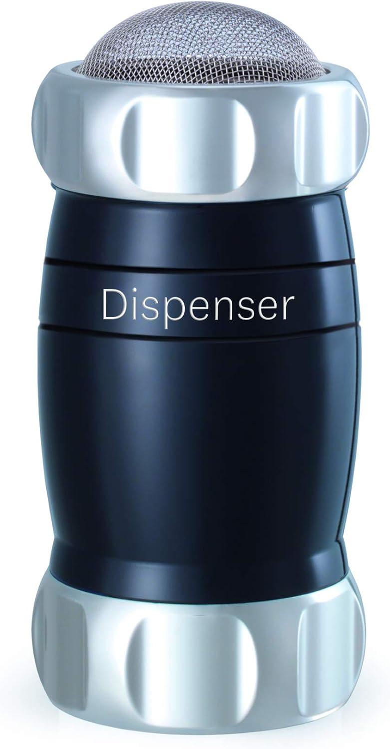 Marcato Powdered Sugar Spreader, Kitchen Sieve, Powder Dispenser, Also for Flour and Spices in Aluminium