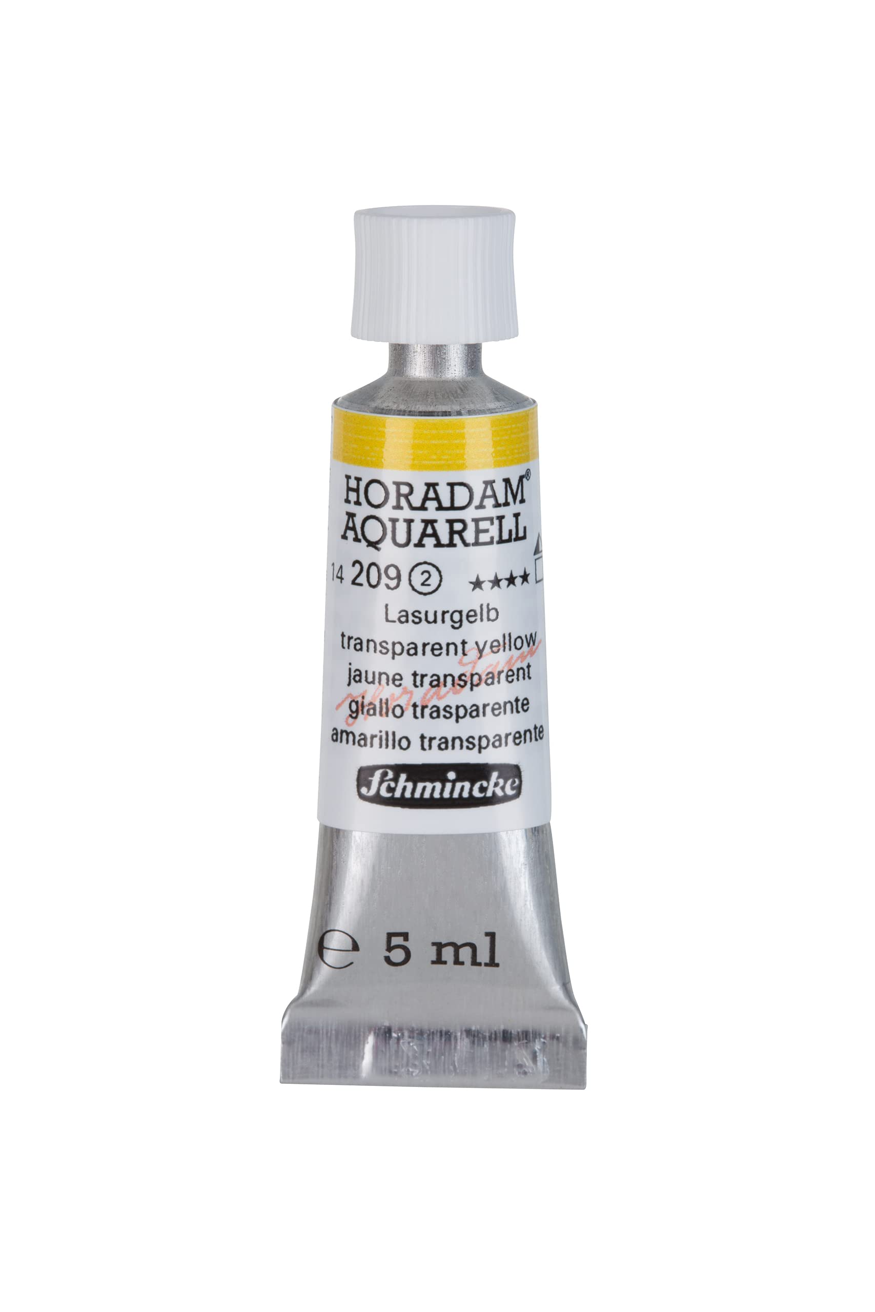 Schmincke - HORADAM® AQUARELL - finest artists' watercolours, glaze yellow - 5 ml — image 1