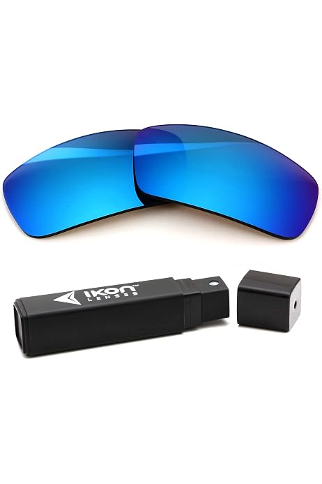 Polarized Replacement Lenses For Arnette Grip Tape AN4246 Sunglasses - Deep Blue Mirrored Lenses By APEX (USA Made)