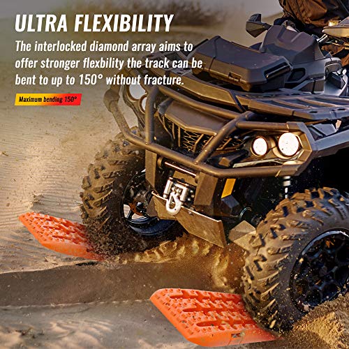 PLIOSAUR Recovery Traction Tracks Boards for OffRoad Truck, Cars, Sand