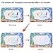 GBD Water Drawing Aqua Doodle Mats Pad for Kids Boys Girls Toddlers Dinosaur Extra Large 6 Color Painting Writing Educational Learning Summer Outdoor Travel Toys Birthday Gifts 34.4 X 22.8 inch