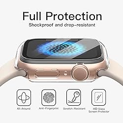 JETech Case with Screen Protector for Apple Watch
