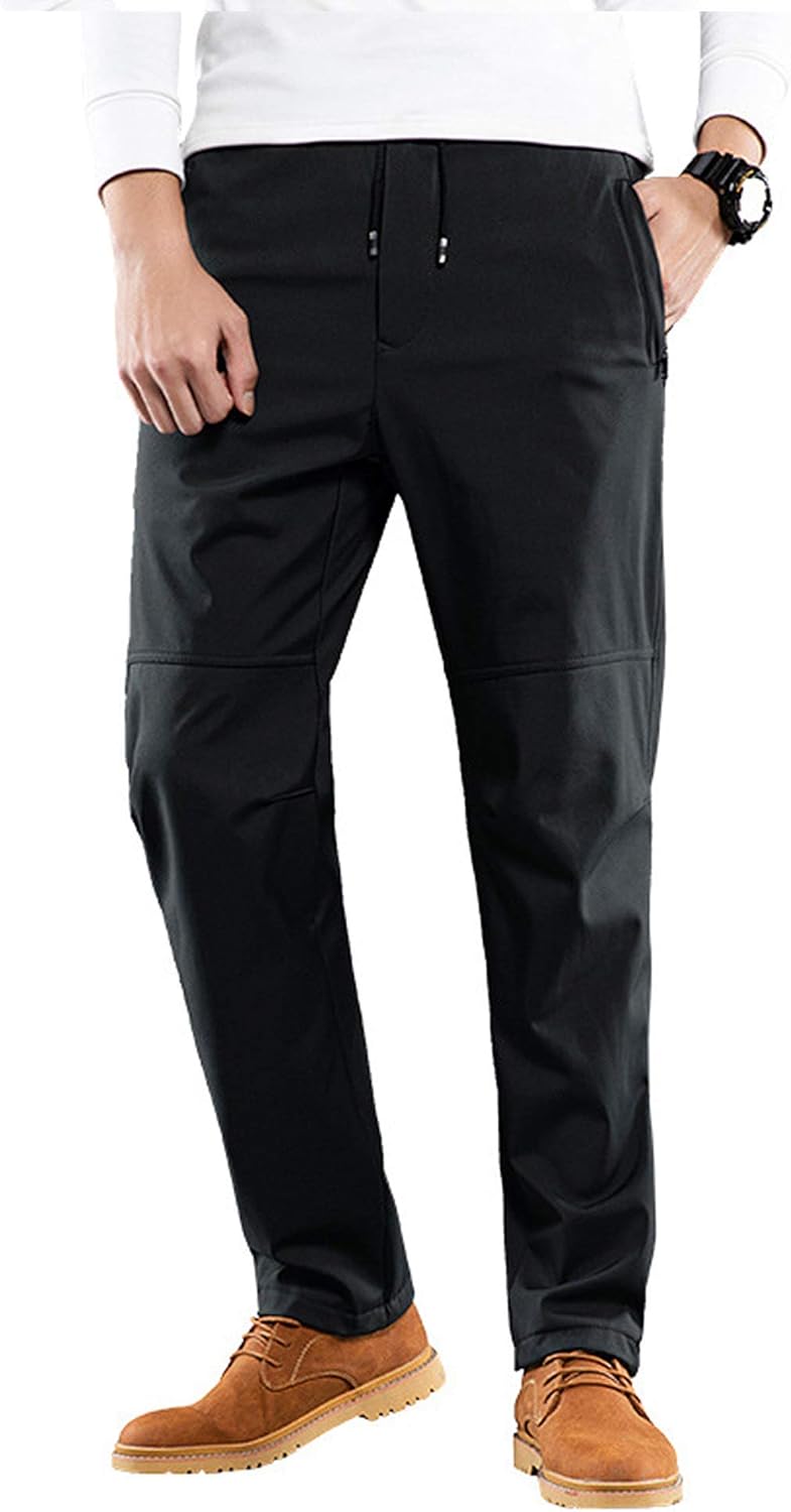 Thermohose Herren Mit Fleece-Futter - Warme Winter Jogginghose | Atmungsaktiv & Bequem Für Freizeit