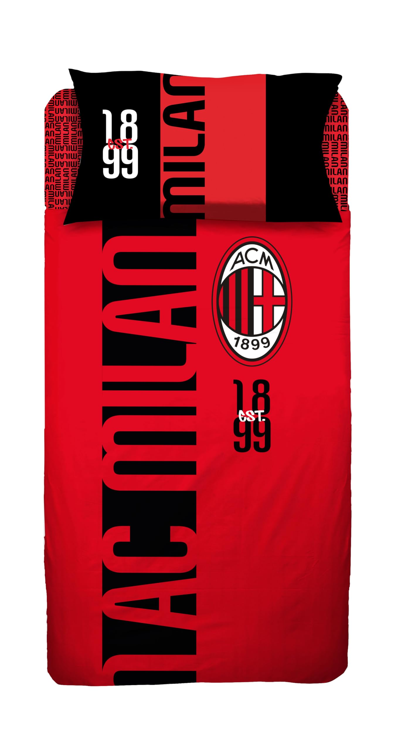 hermet Milan Cotton Single Bed Sheet Set, Single Bed Set, 100% Cotton, Top Sheet + Fitted Sheet + Pillow Case, Official Product