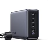 UGREEN Nexode 500W GaN Fast Charging Station 240W Single Port USB-C, 6C1A, Smart Temperature Control, Space-Saving Design, fo