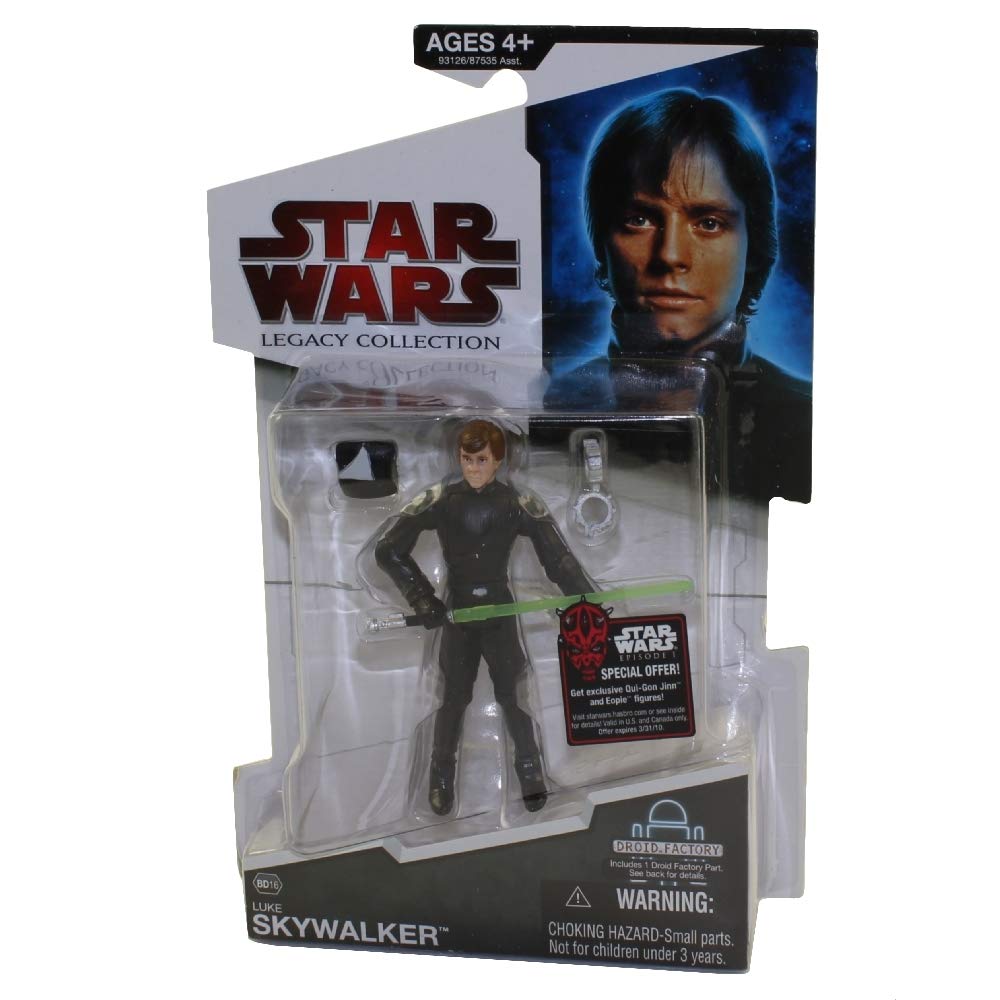 Star Wars Action Figure Legacy Collection Wave 9 - Luke Skywalker (Death Star II/Jedi Knight) (Droid Piece may Vary)