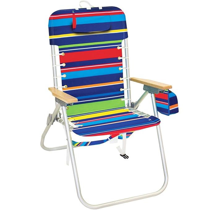 Rio Lace Up Hi Boy Backpack Beach Chair 17 inch Seat Height Review