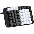 Koolertron Single-Handed Programmable Mechanical Keyboard with OEM Gateron Red Switch,All 44 Programmable Keys Tools Keypad,8