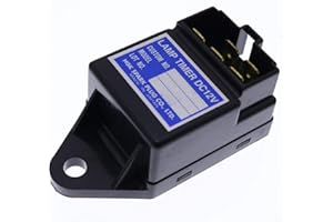 YQABLE 12V Timer Relay SBA385870301 Timer Glow Plug SBA385870300 83965764 385870300 Compatible for New Holland TC35 TC35D TC40 TC40D TC45 TC45D Case