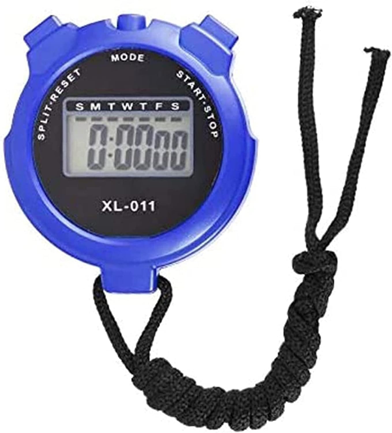 Stopwatches, Digital Sports Stop watch, referee kit,imer Lap Split Digital StopwatchSplit Lap Timer, Neck Shockproof Waterproof Stopwatch with LCD Display for Coaches Swimming Running Training