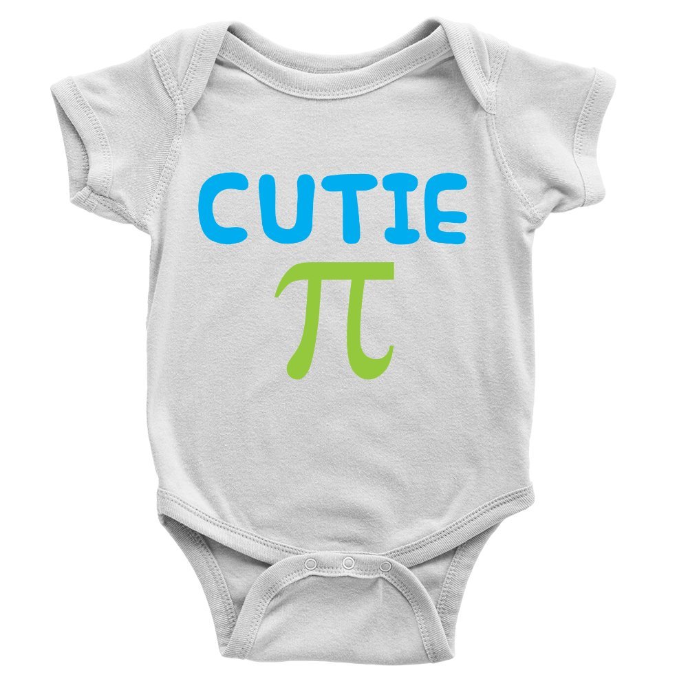 Kickass Tees Cutie Pie Babygrow Sweet Cute Maths Teacher Present Gift Body Suit Funny