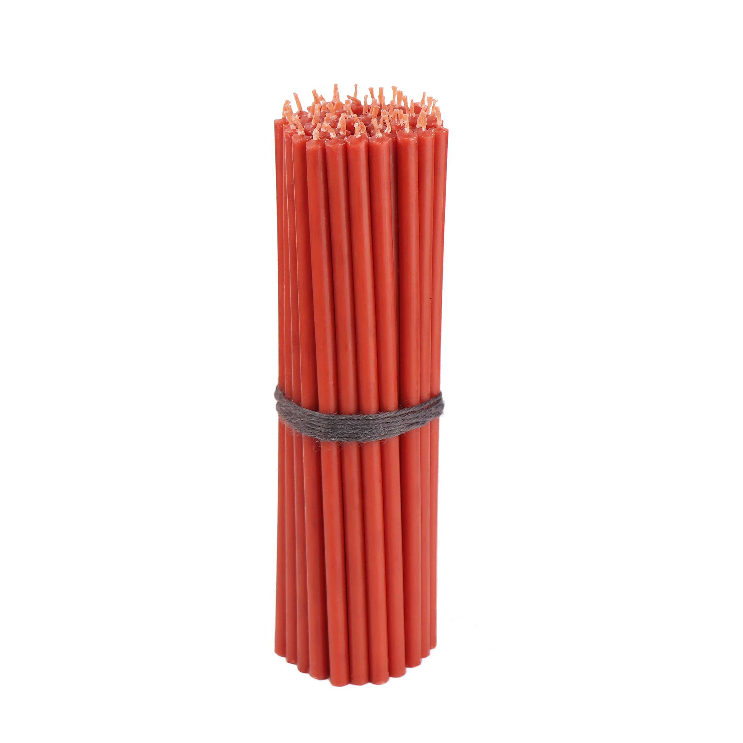 2X 325g (Approx. 100 pcs) Altar Candles red no. 60 Paraffin Candles for Church House 40147
