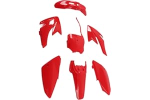 Jauarta Plastic Fairing Kit Body Work Fairing Set Motorcycle Accessories Replacement for CRF70 CRF70F Pit Bike
