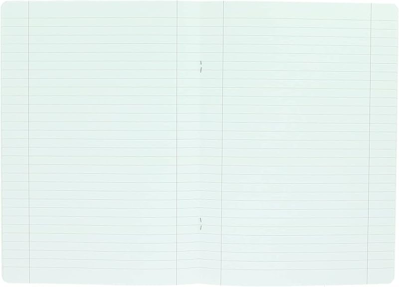 400086469 quaderno "Touch" rigatura 27 - a righe con bordo doppio nero, 15 Pezzi