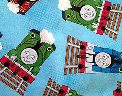 Amazon Com Valance Curtain Panel Thomas The Train Blue Dots