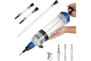Wenzhon Fluid Extractor, Automotive Fluid Extractor Pump Manual Fuel Suction & Filler, Efficient Oil Extractor Pump for Fluid Extraction (1500ML)