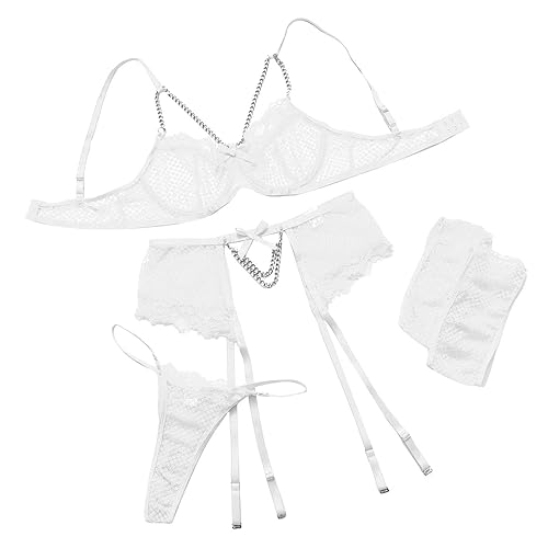 Women's Exotic Lingerie Set Sexy Plus Size Slutty Clothes Sex Naughty  Lingerie Sexy Woman Sets for Sex Game Garter Set Lingerie Bra and Panty  Lace Underwear Sleepwear 115 White in Dubai -