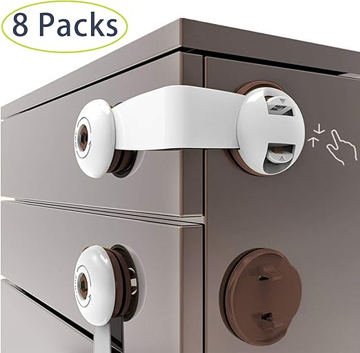Baby Proofing Cabinet Locks Child Safety Drawer Locks No Drilling