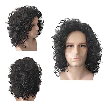Amazon Com Men S Wig Natural Short Straight Hair Replacement