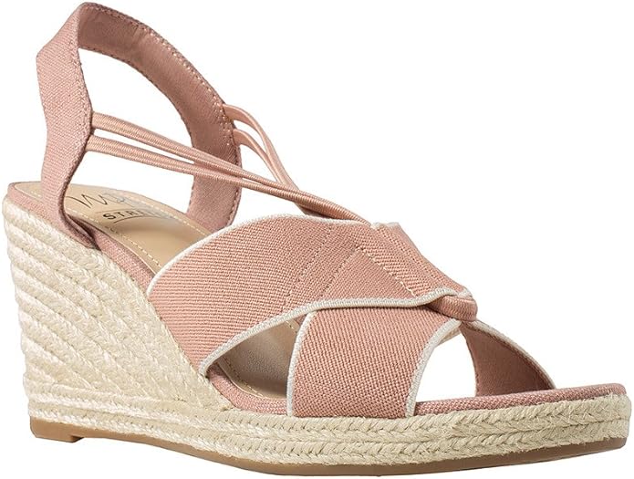 Impo Tipper Espadrille Wedge - Pink ($15) found on Polyvore | Espadrilles wedges, Espadrilles 