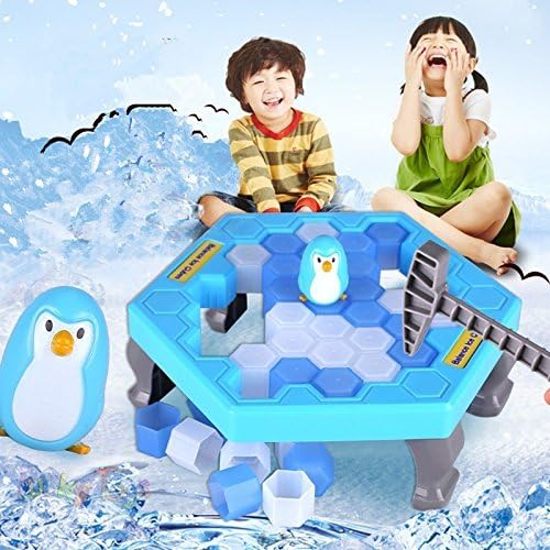 Penguins Ice Block Trap Activate Toy Save Penguins Interactive Maze Table Games