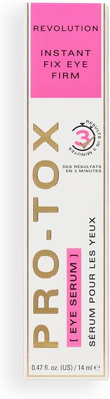 Revolution, Pro-tox Glättendes Gesichtsserum, Anti-Falten Serum gegen Feine Linien mit Peptiden, Dermatologisch Getestet, Vegan & Tierversuchsfrei, 30 g