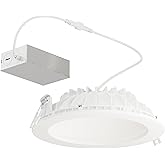 Maxim Lighting 67796WT Cove - 12W 1 LED Recessed Downlight-2 Inch Tall and 6.75 Inch Wide