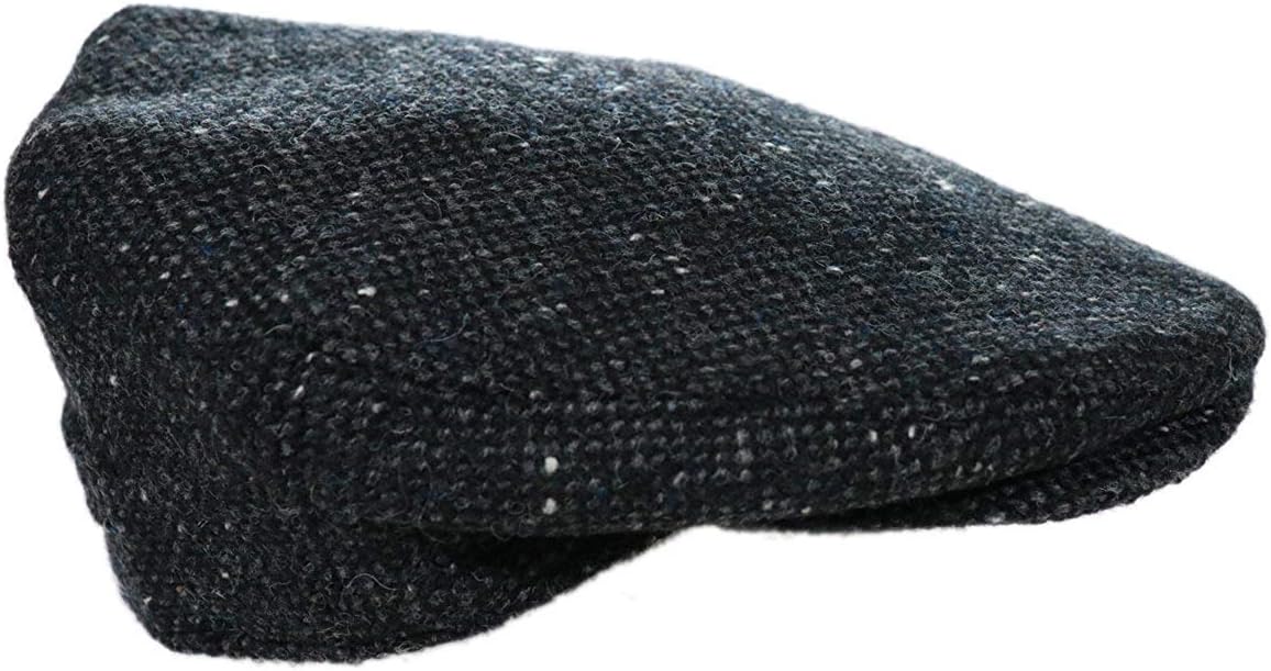 Biddy Murphy Men’s Tweed Cap 100% Irish Wool Tweed Driver's Cap Made in Ireland