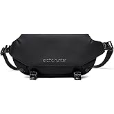 ARCTIC HUNTER AH Compact Sling Bag for Men and Women, Lightweight Water-resistant Daily Crossbody Bag for Travel, Hiking, Gym, and Casual Use, Black