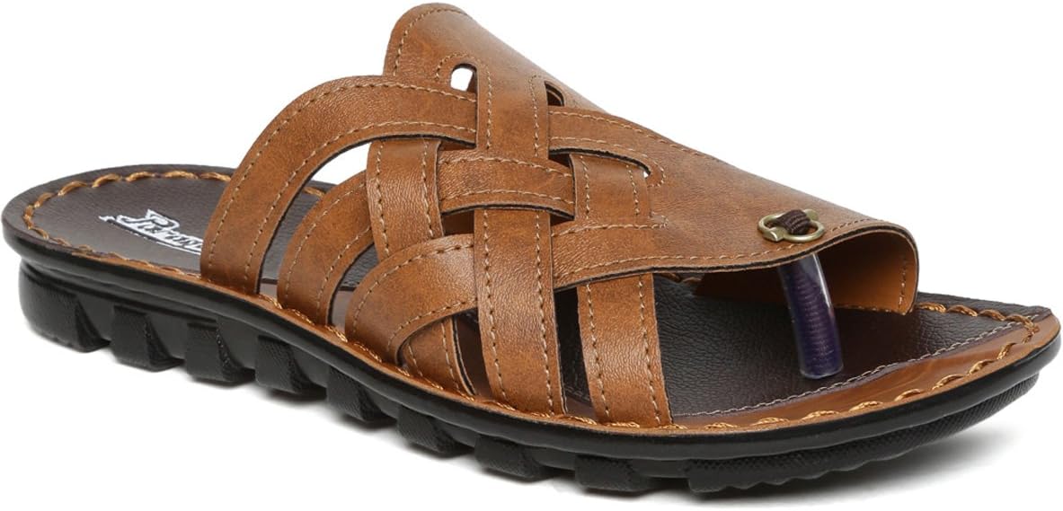 PARAGON Vertex Men's Brown Flip-Flops