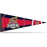 Rico Industries MiLB Baseball Toledo Mud Hens 12" x 30" Felt Wall Décor Pennant - Great for Home/Bed Room/Man Cave Décor