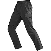 MOURCE Hiking Pants Men Lightweight - Water Resistant Quick Dry Outdoor Cargo Pants for Men with 8 Pockets