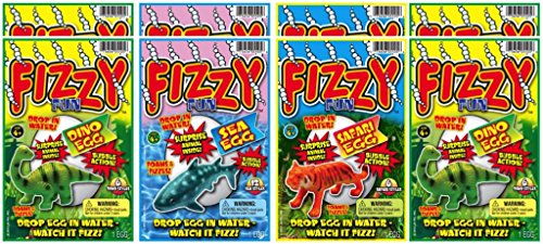 Ja-ru fizzy fun egg party favor bundle pack