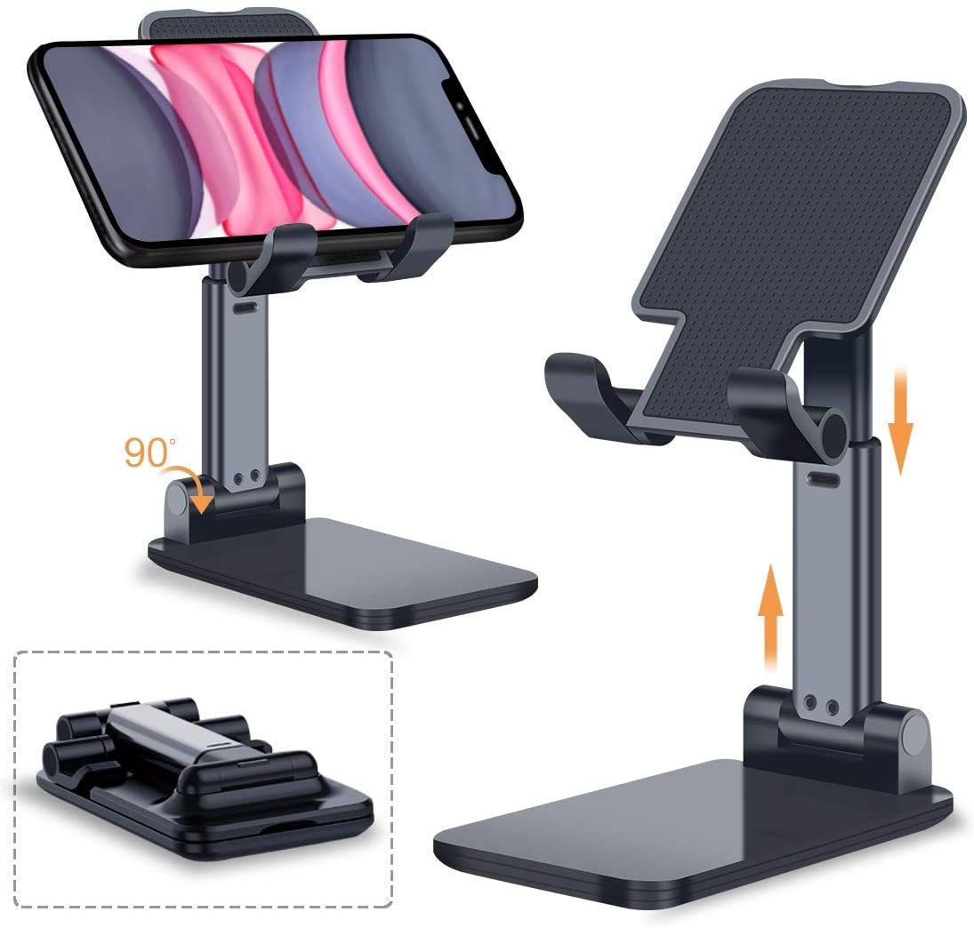MODERN IN Adjustable and Foldable Desktop Phone Holder Stand for Phones Compatible with All