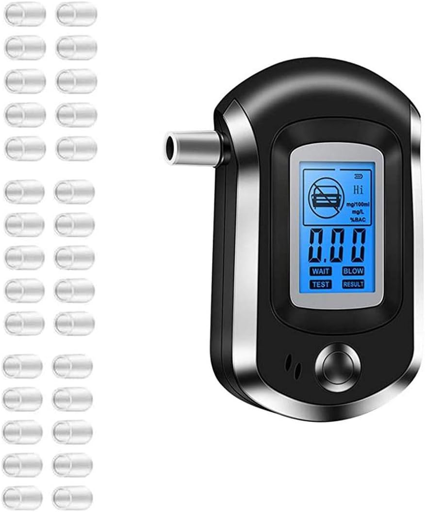 Breathalyzer, Professional Alcohol Tester with 31