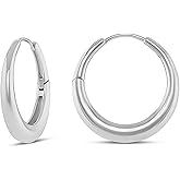 Amazon Essentials Polished Graduated Hoop