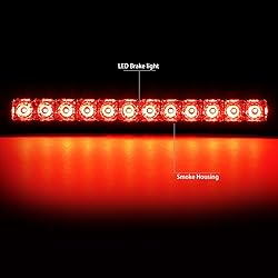 DNA MOTORING 3BL-NARM04-LED-SM Smoked Lens LED