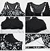 Campeak Women's Mesh Outdoor Running Vest Yoga Gym Fitness Tank Tops Built-in Shelf Bras(Broken Black -L)