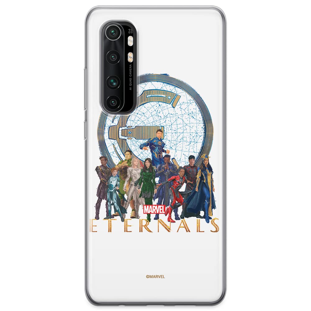 ERT GROUP mobile phone case for Xiaomi MI NOTE 10 Lite original and officially Licensed Marvel pattern Eternals 006 optimally adapted to the shape of the mobile phone, case made of TPU