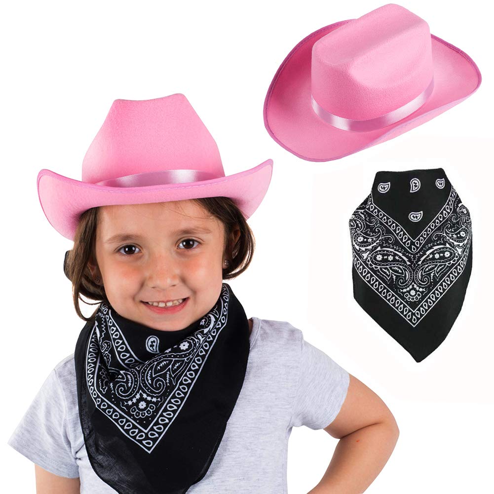 cowboys hat and scarf set
