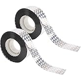 2 Roll Bird Scare Tape Ribbon Reflective Ribbon to Keep Birds Away from Garden Double Sided Holographic Birds Scare Tapes 328 Ft Bird Flash Tape Deterrent Tapes Outdoor Pigeon Woodpecker Repellent