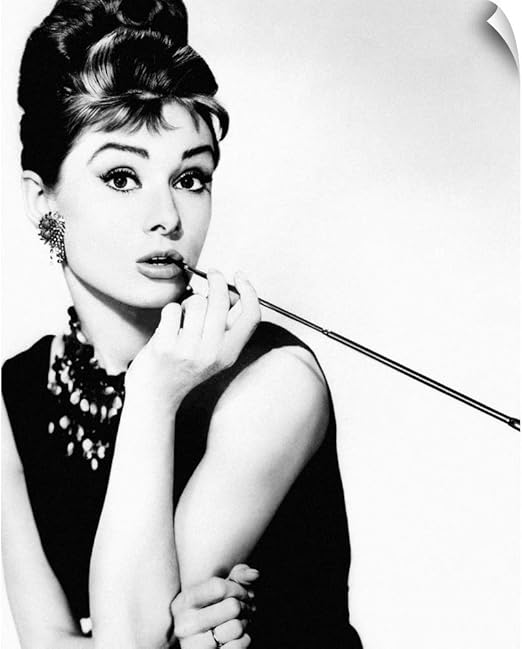 Amazon Com Canvas On Demand Audrey Hepburn Breakfast At
