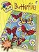 3-D Coloring Book--Butterflies (Dover 3-D Coloring Book)