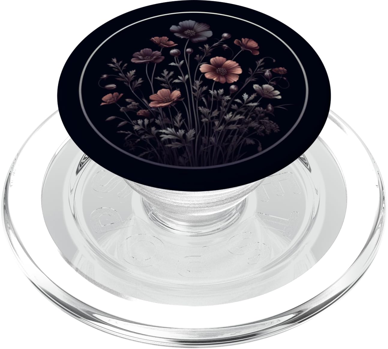 Simple delicate floral wildflower love pattern design. PopSockets PopGrip for MagSafe