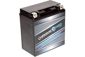 CHROME S PRO Rechargeable YTX20CH-BS Chrome Pro High Performance Power Sports Battery - Replacement Jet Ski