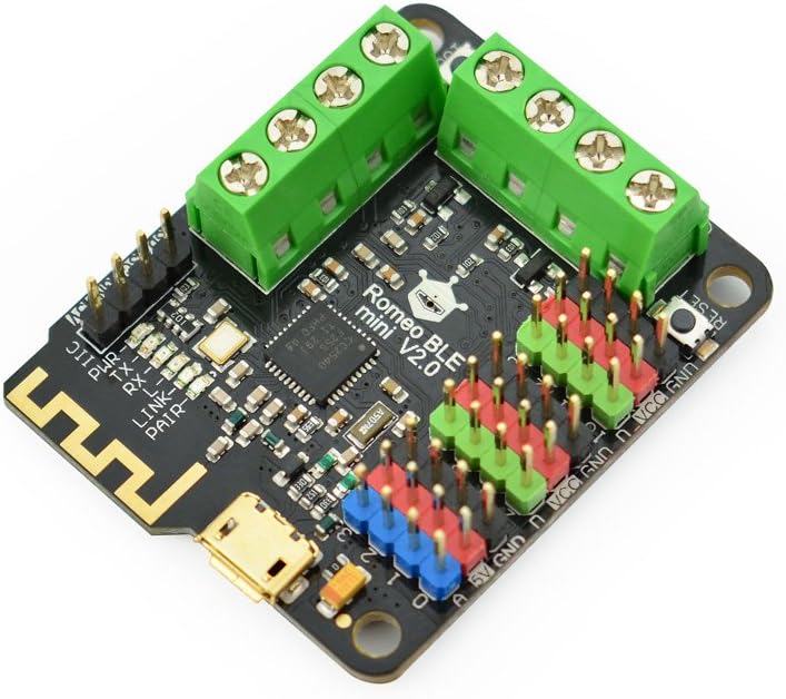 bluetooth arduino robot control board romeo ble