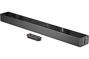 LARKSOUND Sound Bar for TV, Surround Sound System, TV Speaker Soundbar with Bluetooth/HDMI ARC/Optical/AUX/USB, 31 Inch