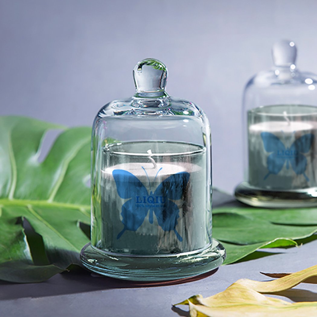 LIQIU Candles Scented - Candles Lavender Long Burning 60 Hours - 100% Natural Soy Aromatherapy Candles for Men Mom Gifts