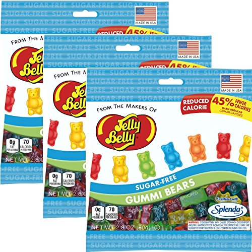 Jelly Belly SugarFree Gummi Bears (Pack of 3) Pricepulse